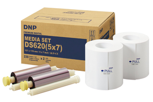 DNP DS620 5x7" 13x18cm Mediaset Produktabbildung