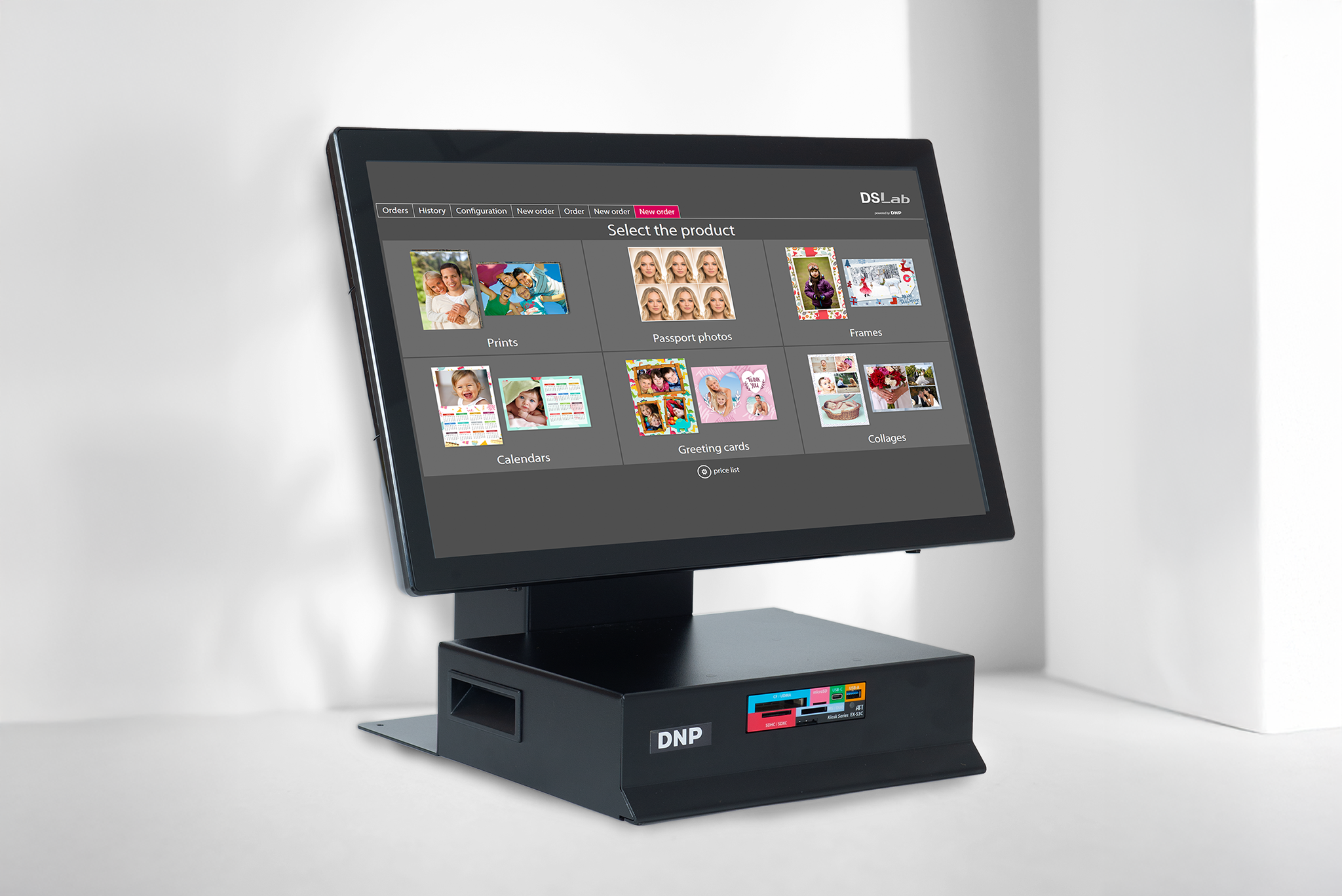 DNP DT-T90 Foto-Terminal Selbstbedienung