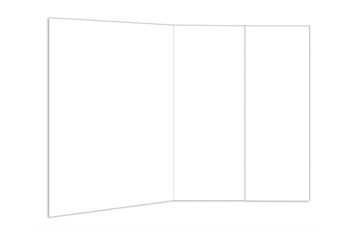 100x ProLine Portrait und Passbildmappen 45728 9x10,2cm - weiss