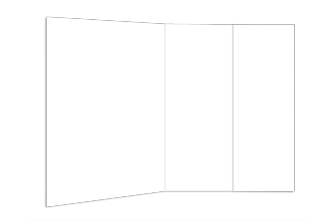 100x ProLine Portrait und Passbildmappen 45728 9x10,2cm - weiss