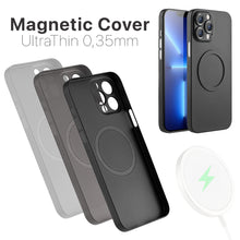 Laden Sie das Bild in den Galerie-Viewer, UltraSlim 0,35mm Cover Case mit Magnet für Apple iPhone 14 Pro &amp; 14 Pro Max