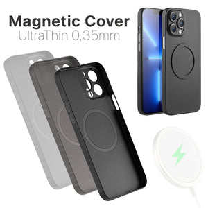 UltraSlim 0,35mm Cover Case mit Magnet für Apple iPhone 14 Pro & 14 Pro Max