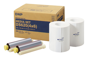DNP DS620 4x6" 10x15cm Mediaset Produktabbildung