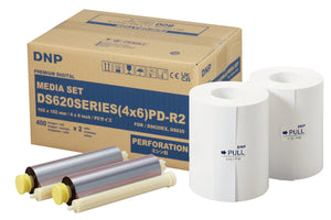 DNP DS620 PERFORATED MediaSet 4x6" (10x15cm) PD-R2 - 012624P