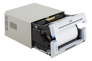 DNP DS820 Fotodrucker für Großformate Produktabbildung Innenleben links