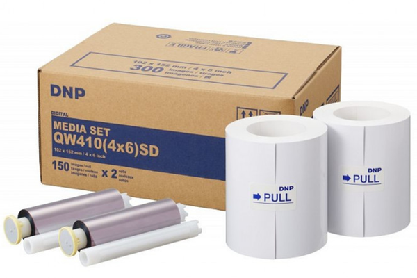 DNP QW410 MediaSet 4x6" (10x15cm) Standard (SD) - ProConsultingSchuler