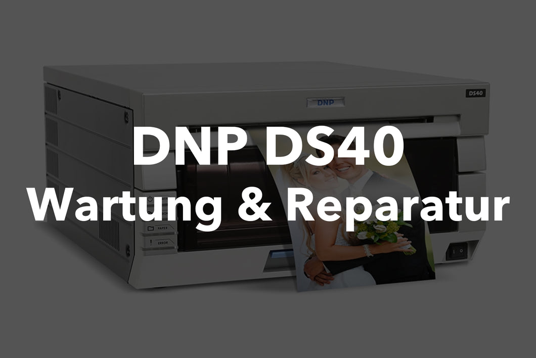 Wartung und Reparatur für einen DNP DS40