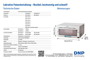 DNP DS80 Fotodrucker / Thermodrucker *Refurbished*
