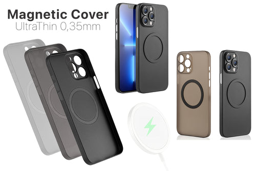 UltraSlim 0,35mm Cover Case mit Magnet für Apple iPhone 14 Pro & 14 Pro Max